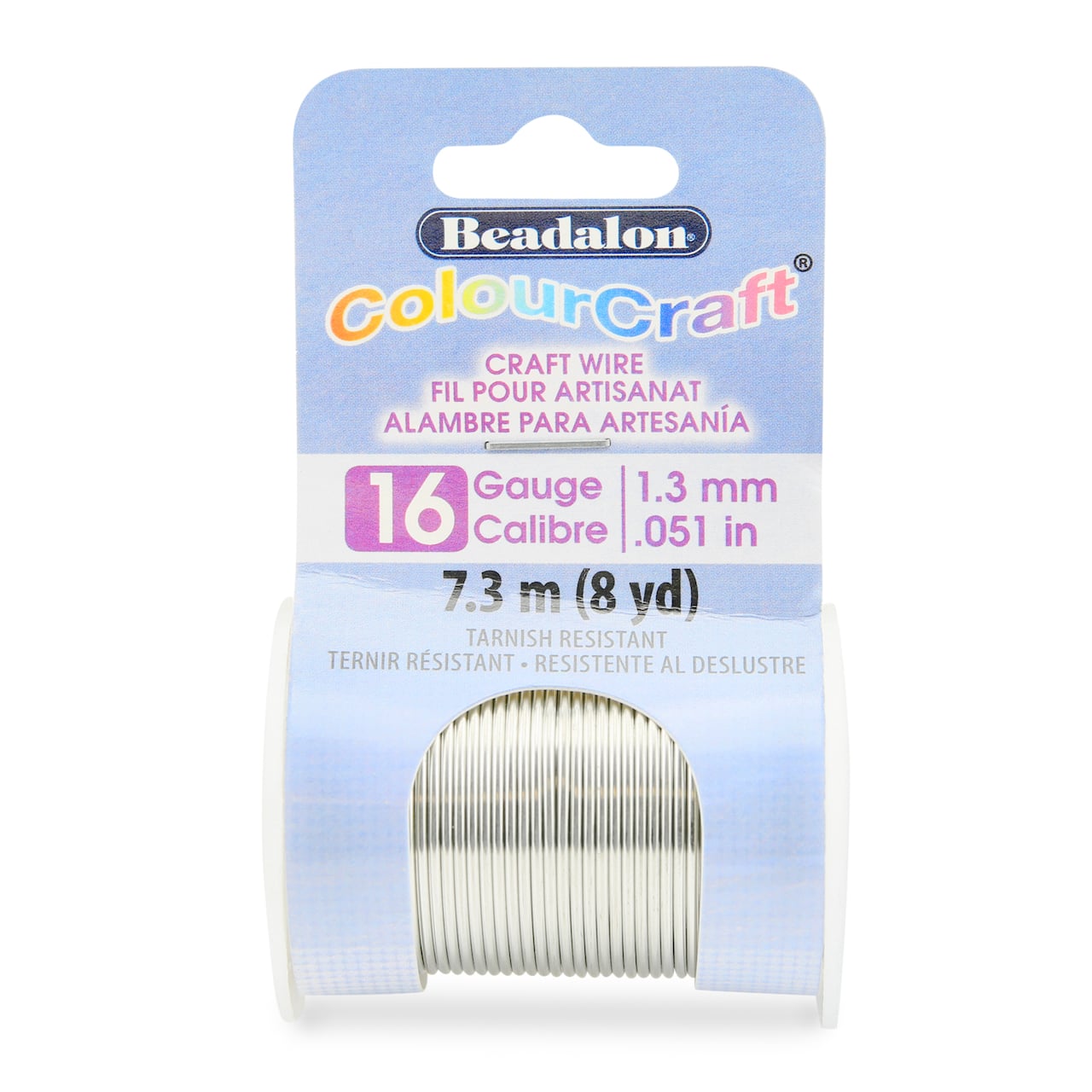 Beadalon® ColourCraft® 16 Gauge Silver Color Wire